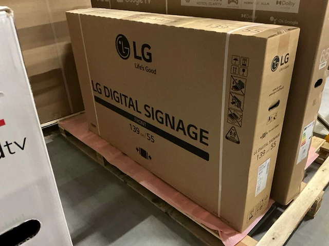Lg 55xs4j-b digital signage 55’’ - afbeelding 1 van  3