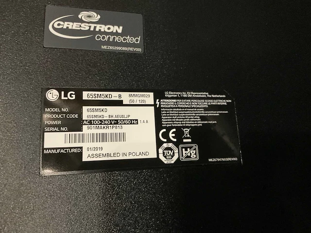 Lg 65sm5kd televisie - afbeelding 2 van  2