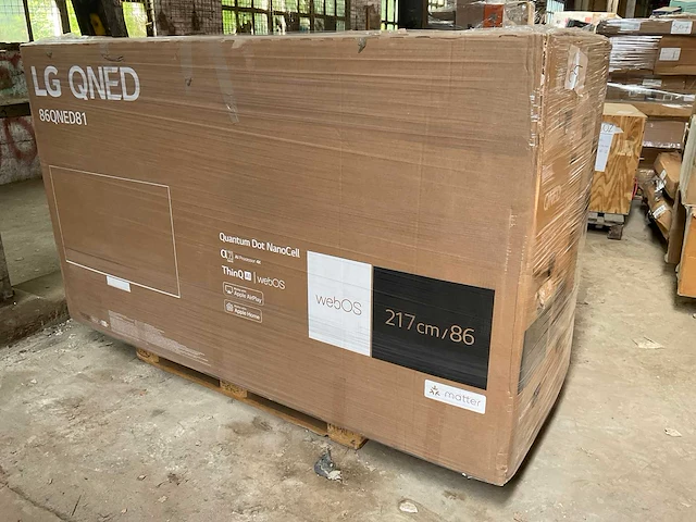 Lg 86 inch televisie (3x) - afbeelding 1 van  9