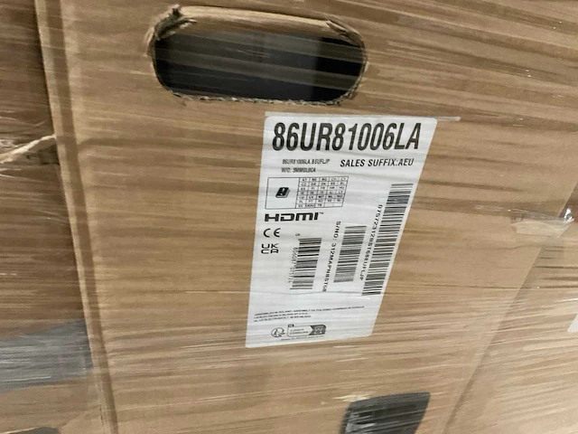 Lg 86 inch televisie (3x) - afbeelding 2 van  11