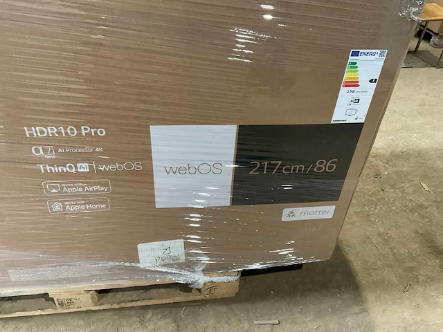 Lg 86 inch televisie (3x) - afbeelding 10 van  11