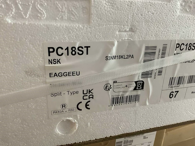 Lg airconditioning set binnen en buitenunit 5kw - afbeelding 11 van  11
