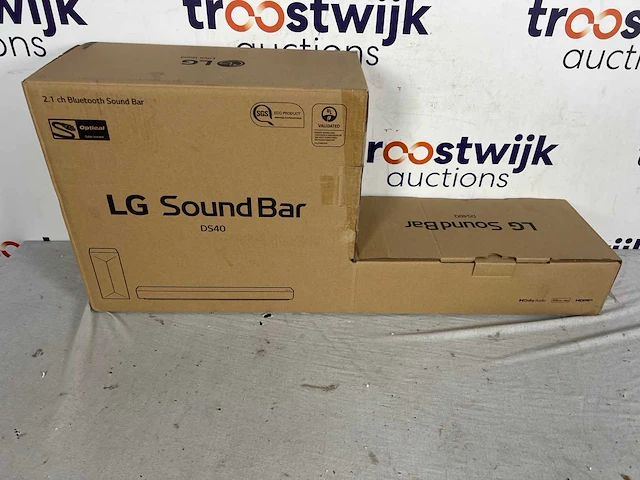 Lg ds40q - soundbar met sufwoofer - afbeelding 1 van  6