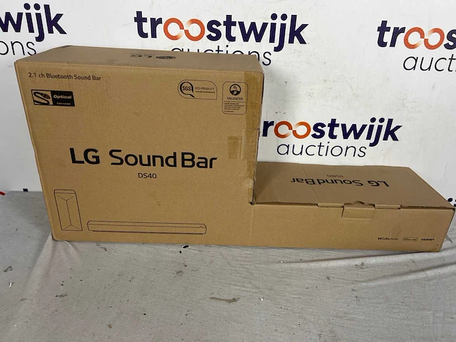 Lg ds40q - soundbar met sufwoofer - afbeelding 1 van  6