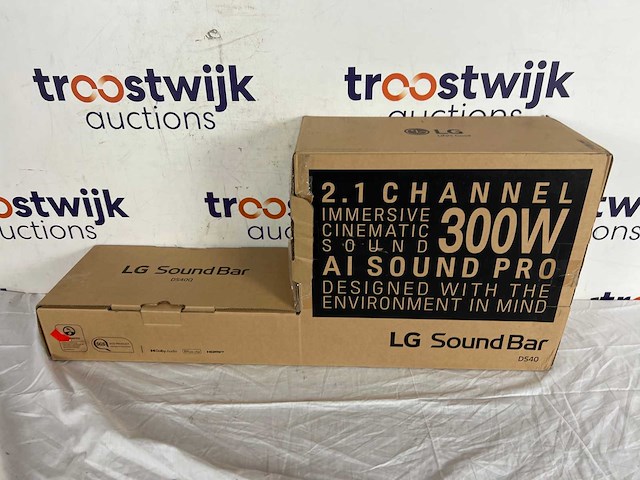 Lg ds40q - soundbar met sufwoofer - afbeelding 2 van  2