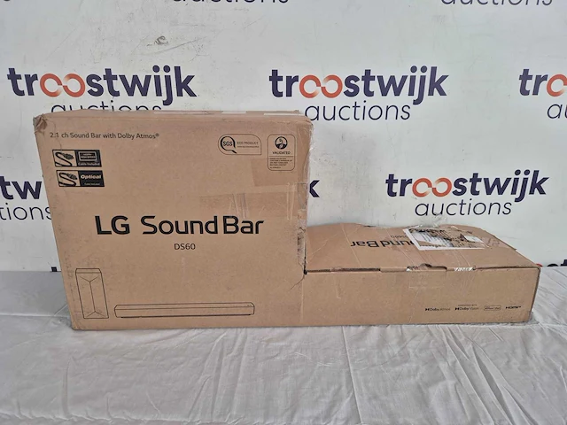 Lg ds60q - soundbar met subwoofer - zwart - afbeelding 2 van  2
