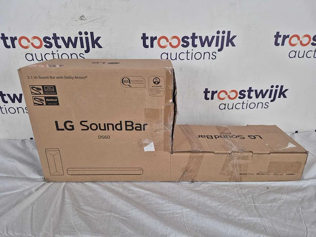 Lg ds60q - soundbar met subwoofer - zwart - afbeelding 2 van  2