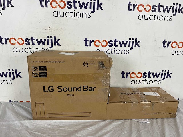 Lg ds60q - soundbar met subwoofer - zwart - afbeelding 2 van  2