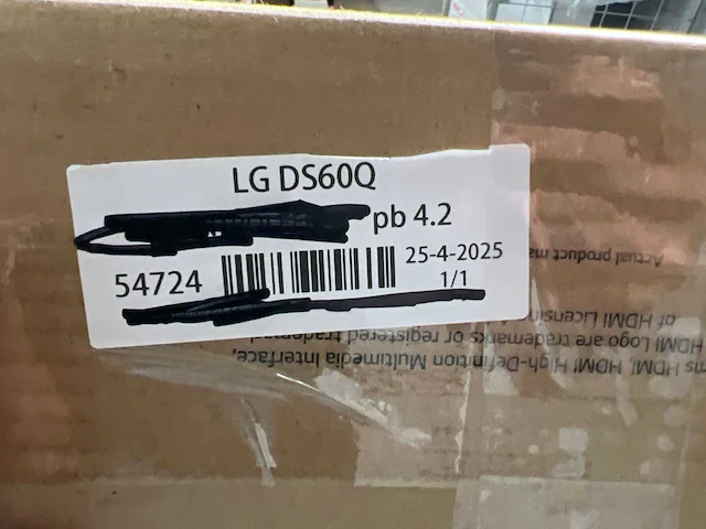 Lg ds60q soundbar met subwoofer - zwart - afbeelding 6 van  6