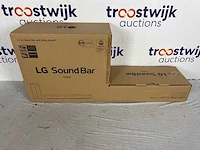 Lg ds60q soundbar met subwoofer - zwart - afbeelding 1 van  6