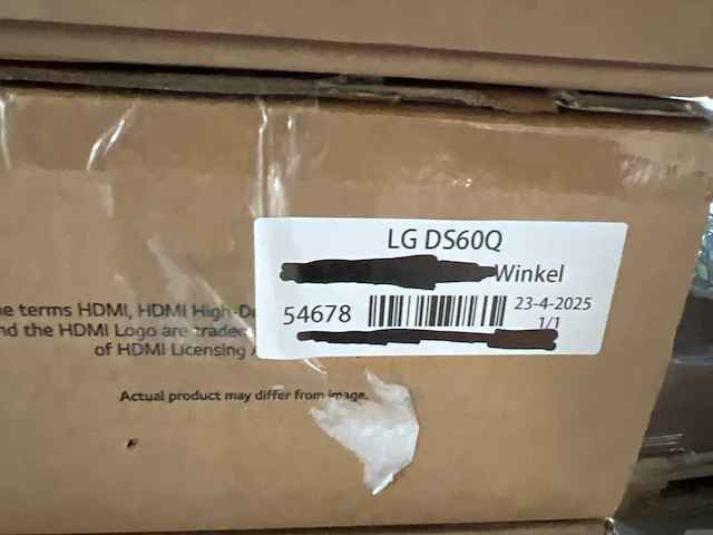 Lg ds60q soundbar met subwoofer - zwart - afbeelding 6 van  6