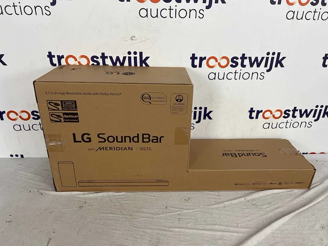 Lg ds75q - soundbar met draadloze subwoofer - grijs - afbeelding 2 van  7