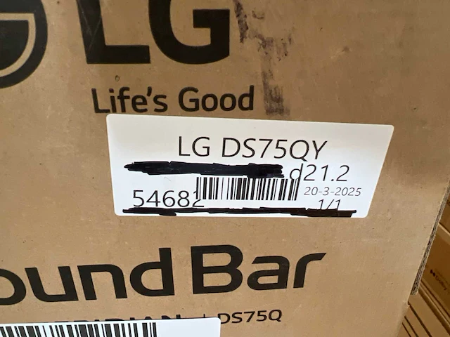 Lg ds75q - soundbar met draadloze subwoofer - grijs - afbeelding 7 van  7