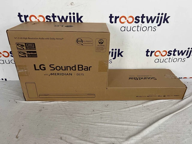 Lg ds75q - soundbar met draadloze subwoofer - grijs - afbeelding 2 van  7