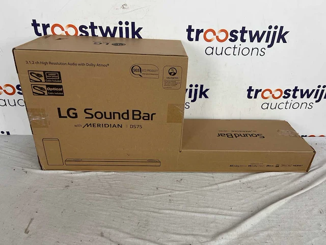 Lg ds75q - soundbar met draadloze subwoofer - grijs - afbeelding 2 van  7
