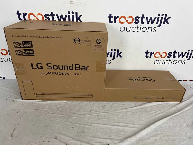 Lg ds75q - soundbar met draadloze subwoofer - grijs - afbeelding 2 van  7