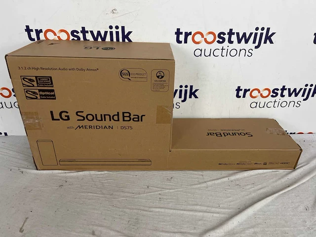 Lg ds75q - soundbar met draadloze subwoofer - grijs - afbeelding 2 van  7
