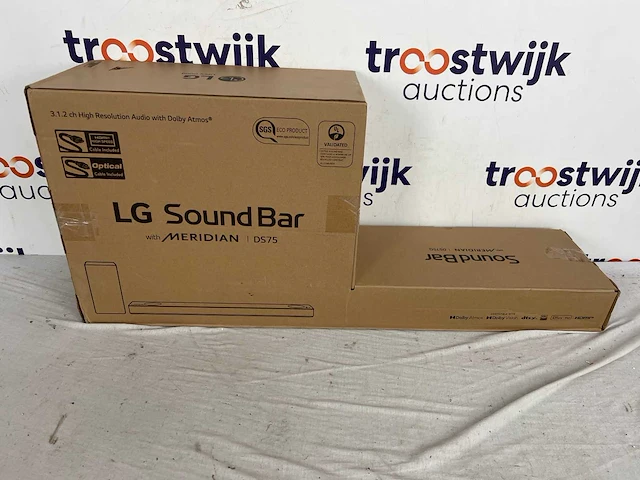 Lg ds75q - soundbar met draadloze subwoofer - grijs - afbeelding 2 van  7