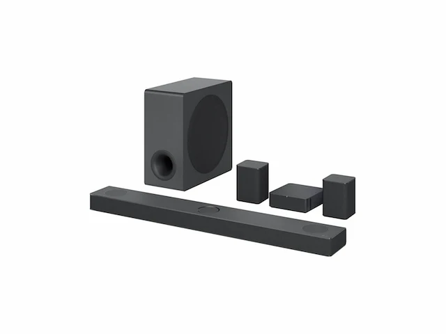 Lg ds80qr soundbar zilver - afbeelding 1 van  3