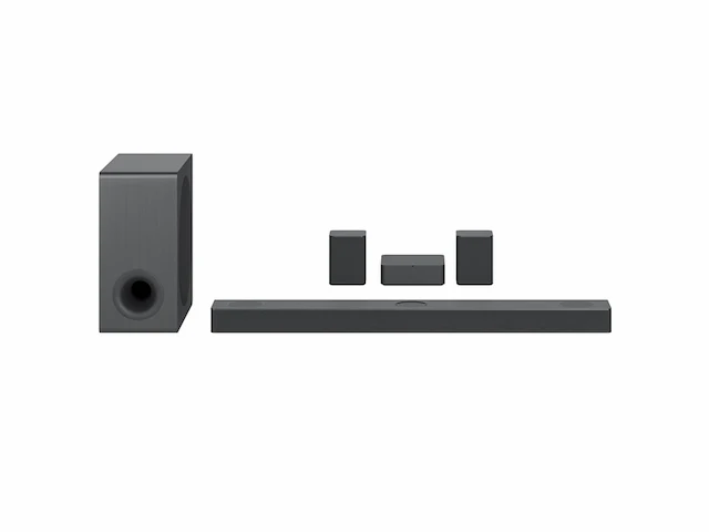 Lg ds80qr soundbar zilver - afbeelding 2 van  3