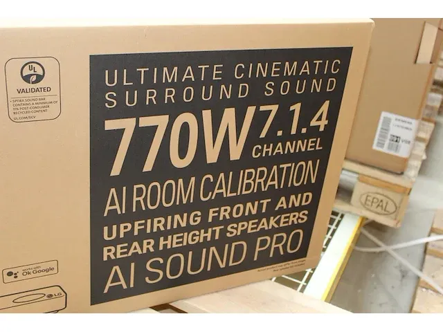 Lg dsp11ra soundbar. 7.1.4-kanaals geluid - afbeelding 3 van  3