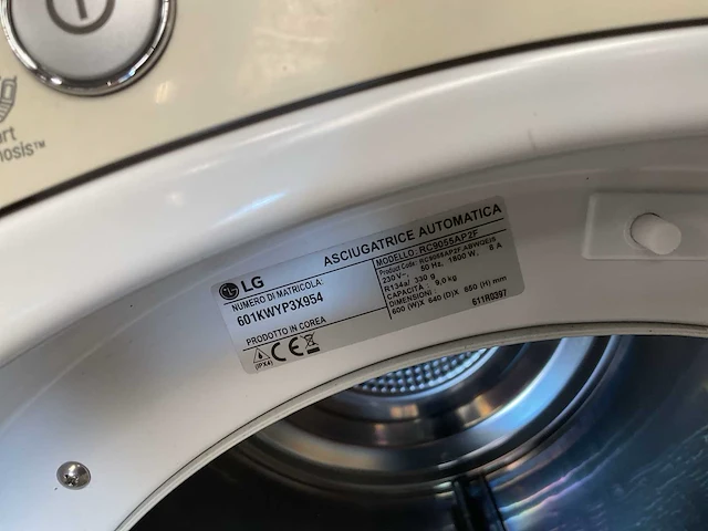 Lg eco hybrid wasdroger - afbeelding 8 van  9