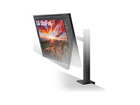 Lg ergo 27un880 - 4k ips usb-c monitor - 60w - 27 inch - afbeelding 1 van  2