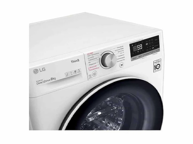 Lg f4wv508s1 8 kg wasmachine - afbeelding 2 van  8
