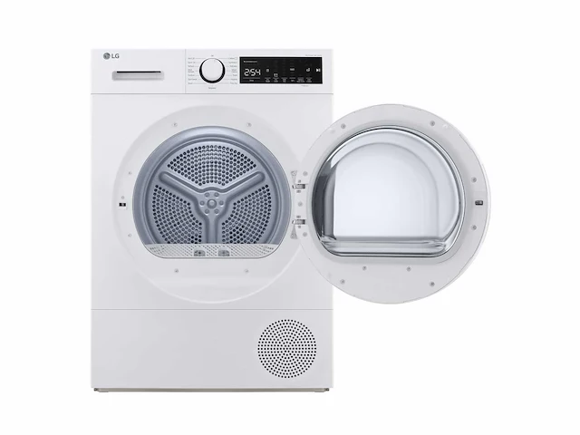 Lg fdt208w wasdroger vrijstaand voorbelading 8 kg a++ wit - afbeelding 2 van  21