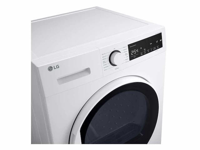 Lg fdt208w wasdroger vrijstaand voorbelading 8 kg a++ wit - afbeelding 4 van  21