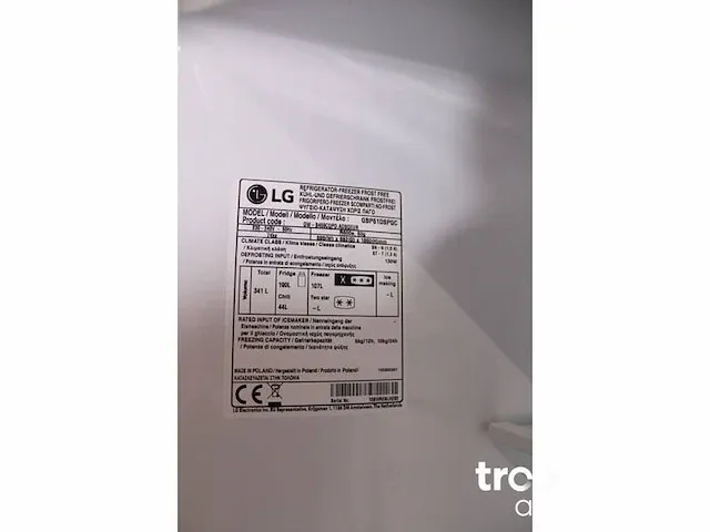 Lg gbp61dspgc koelkast - afbeelding 5 van  5