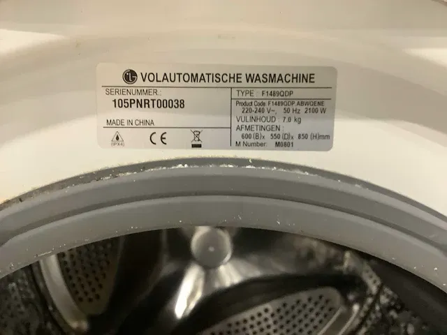 Lg inverter 7kg wasmachine (2x) - afbeelding 7 van  9