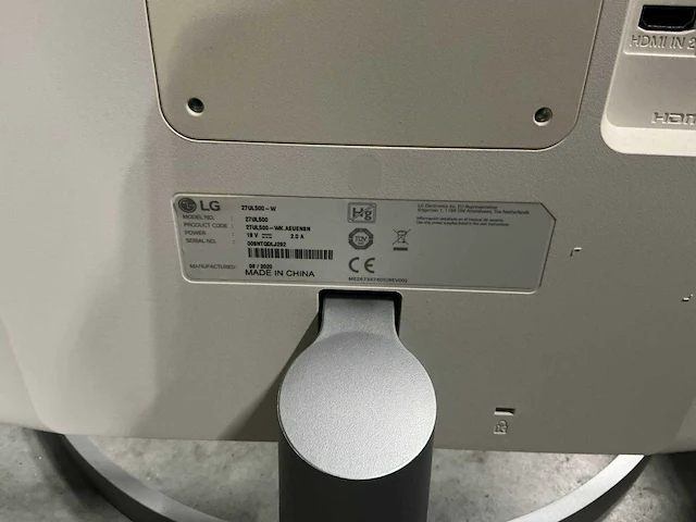 Lg monitor - afbeelding 2 van  2