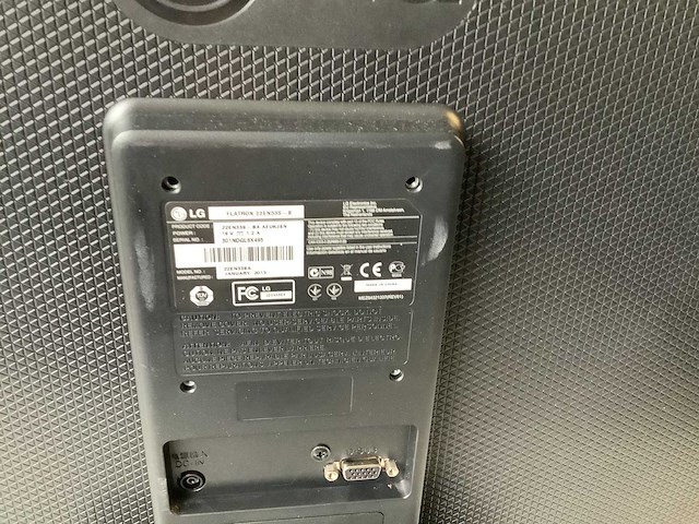 Lg monitoren (4x) - afbeelding 7 van  9