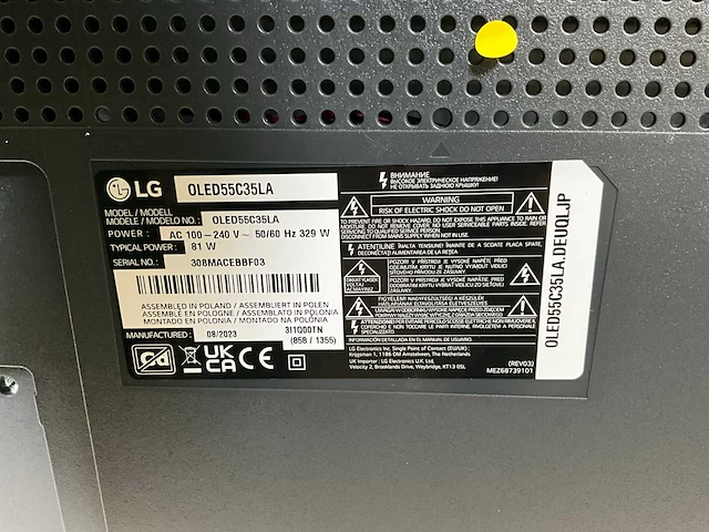 Lg oled55c35la televisie - afbeelding 4 van  4
