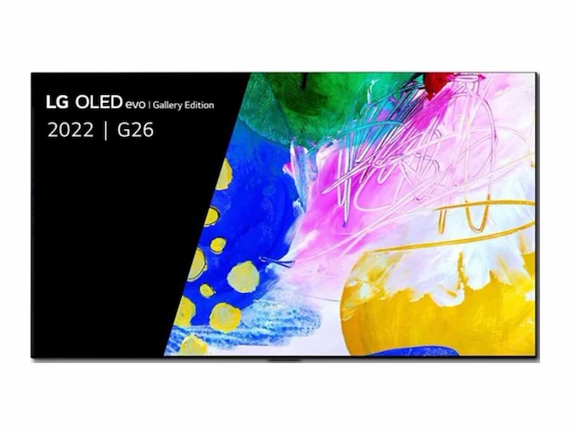Lg oled55g26la 55” uhd 4k televisie - afbeelding 1 van  5