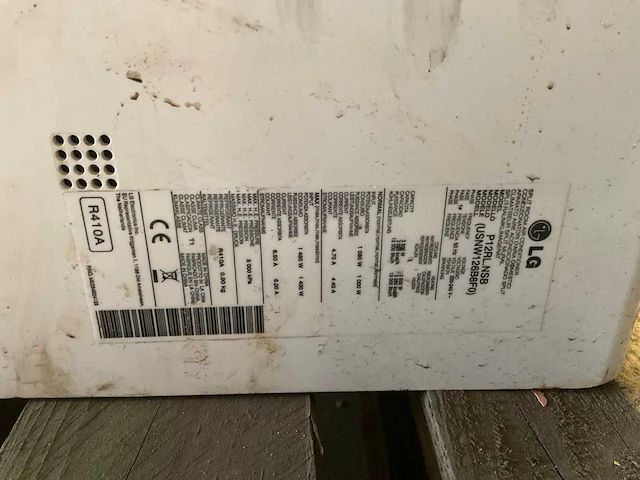Lg p12rlua3 split- airconditioning - afbeelding 4 van  6