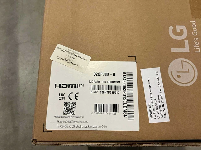 Lg qhd monitor ergo 32qp880 - afbeelding 2 van  2
