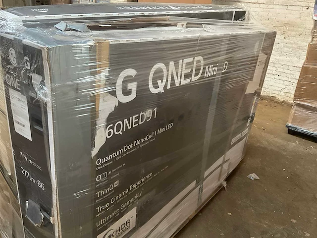 Lg qned mini led 86 inch 86qned916pa televisie (3x) - afbeelding 5 van  9