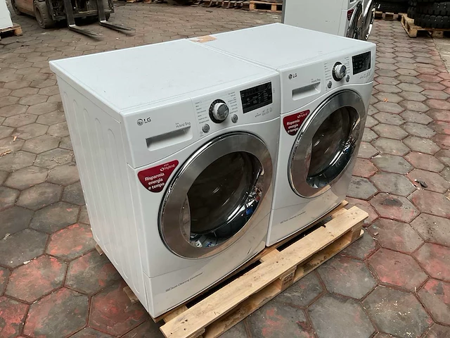 Lg rc9055ap2f droger (2x) - afbeelding 1 van  6
