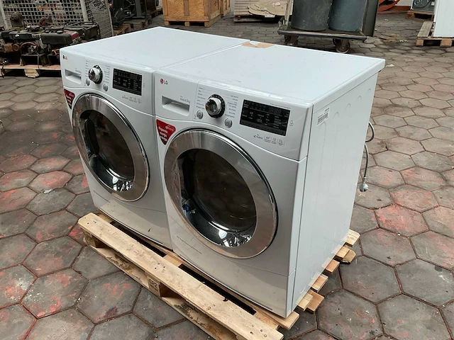 Lg rc9055ap2f droger (2x) - afbeelding 2 van  6