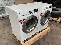 Lg rc9055ap2f wasdroger (2x) - afbeelding 1 van  8
