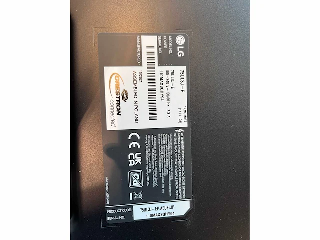 Lg/ sonos - 75" 4k ultra hd monitor met soundbar - afbeelding 12 van  17