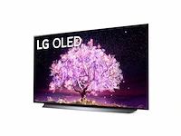 Lg tv c1 oled48c17lb 48 inch 4k 2021 buitenlands model zwart - afbeelding 1 van  5