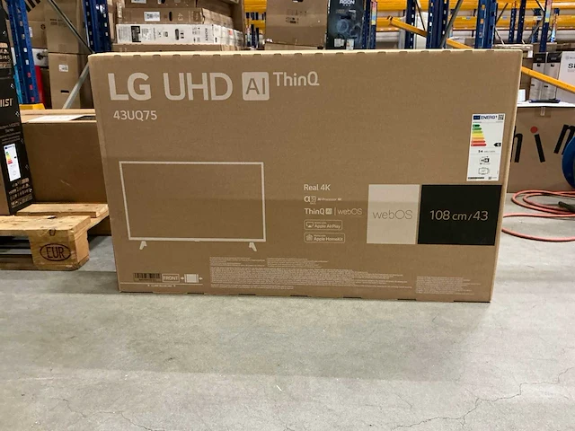 Lg uhd ai thinq 43uq75 tv - afbeelding 1 van  4