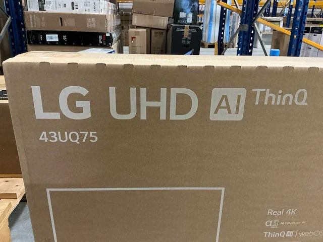 Lg uhd ai thinq 43uq75 tv - afbeelding 3 van  4