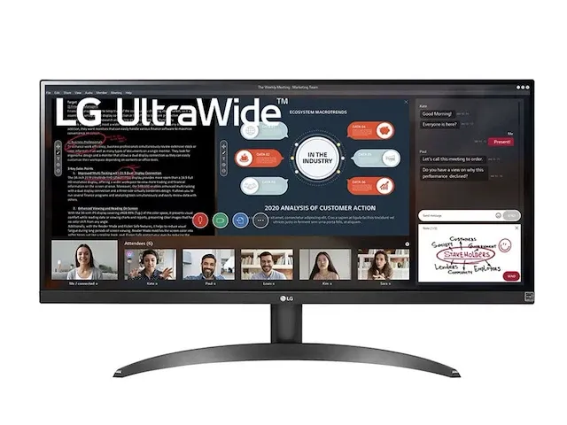Lg ultra wide monitor 29wp500-b.aeu - afbeelding 1 van  2