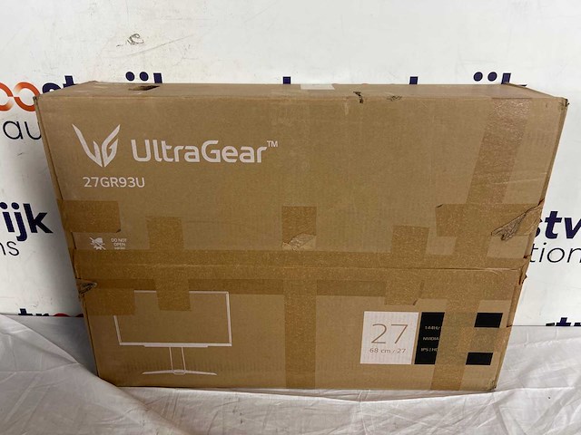Lg ultragear 27gr93u-b - 4k ips gaming monitor - 144hz - hdmi 2.1 - 27 inch - afbeelding 2 van  2
