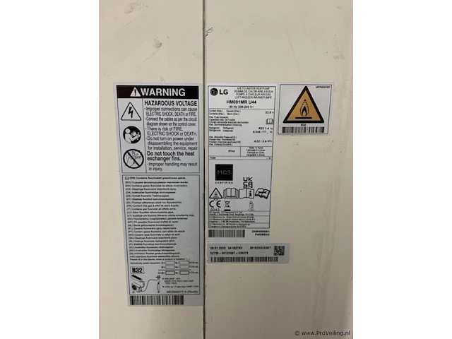 Lg warmtepomp model hm091mr u44 - afbeelding 5 van  5