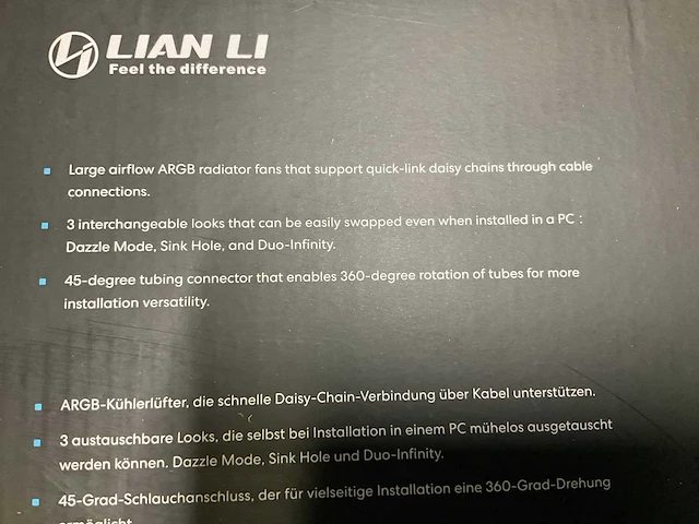 Lian li ga ii trinity 360 cpu cooler - afbeelding 2 van  3